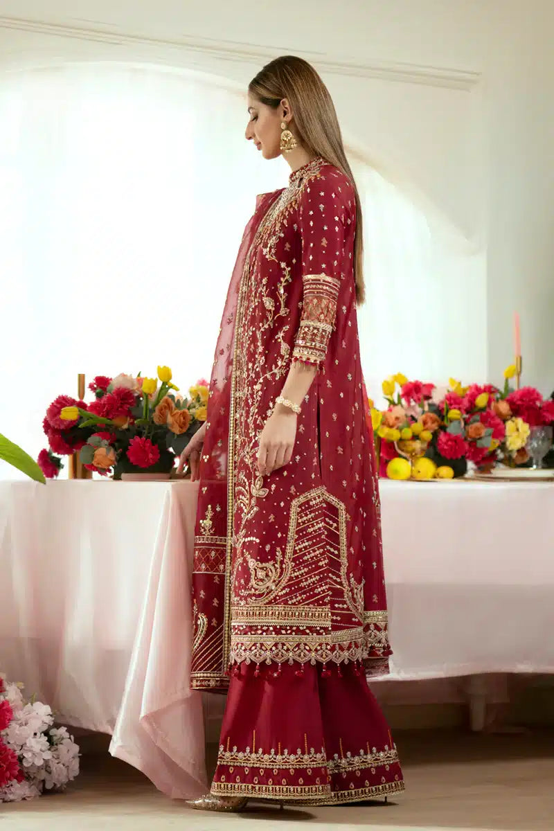 Qalamkar | Dilnaz Wedding Formals | DN-03 ZAINA by Qalamkar - Designer Dress - Type: Bridal - Available at Sana Yasir - 100% Original