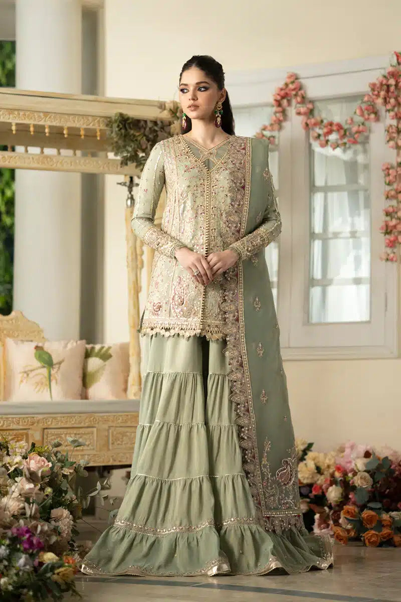 Qalamkar | Dilnaz Wedding Formals | DN-06 FARIZA by Qalamkar - Designer Dress - Type: Bridal - Available at Sana Yasir - 100% Original