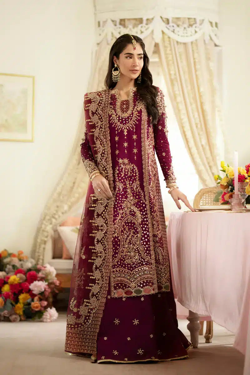 Qalamkar | Dilnaz Wedding Formals | DN-07 ALEENA by Qalamkar - Designer Dress - Type: Bridal - Available at Sana Yasir - 100% Original