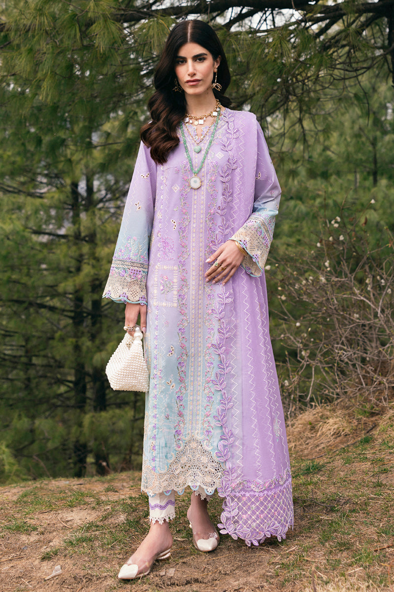 Qalamkar | Qlinekari Lawn | DC-05 Clio by Qalamkar - Designer Dress - Type: Ladies Clothes - Available at Sana Yasir - 100% Original