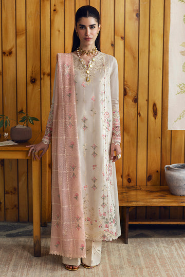 Qalamkar | Qlinekari Lawn | DC-07 Tyrah by Qalamkar - Designer Dress - Type: Ladies Clothes - Available at Sana Yasir - 100% Original