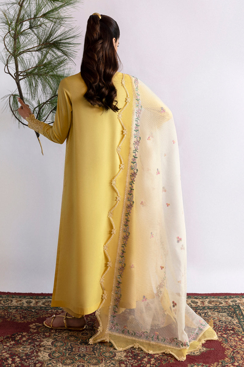 Qalamkar | Qlinekari Lawn | DC-09 Enya by Qalamkar - Designer Dress - Type: Ladies Clothes - Available at Sana Yasir - 100% Original