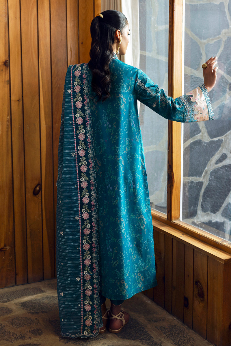 Qalamkar | Qlinekari Lawn | DC-10 Fina by Qalamkar - Designer Dress - Type: Ladies Clothes - Available at Sana Yasir - 100% Original