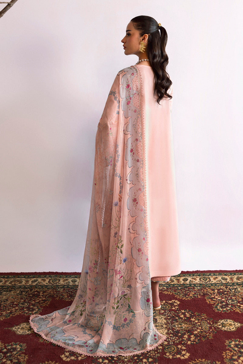 Qalamkar | Qlinekari Lawn | DC-11 Hedi by Qalamkar - Designer Dress - Type: Ladies Clothes - Available at Sana Yasir - 100% Original