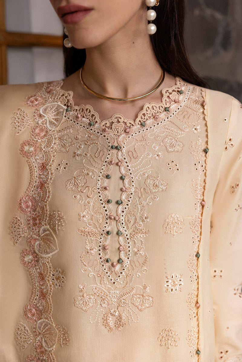 Qalamkar | Qlinekari Lawn | DC-12 Disa by Qalamkar - Designer Dress - Type: Ladies Clothes - Available at Sana Yasir - 100% Original