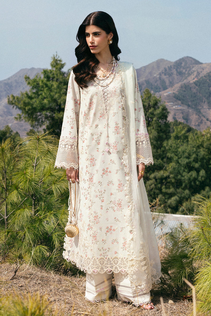 Qalamkar | Qlinekari Lawn | DC-13 Miri by Qalamkar - Designer Dress - Type: Ladies Clothes - Available at Sana Yasir - 100% Original
