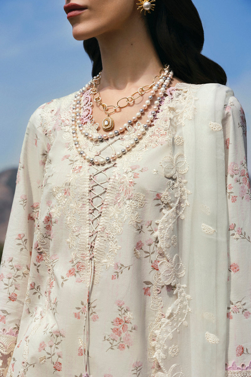 Qalamkar | Qlinekari Lawn | DC-13 Miri by Qalamkar - Designer Dress - Type: Ladies Clothes - Available at Sana Yasir - 100% Original
