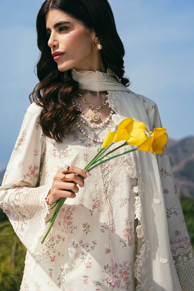 Qalamkar | Qlinekari Lawn | DC-13 Miri by Qalamkar - Designer Dress - Type: Ladies Clothes - Available at Sana Yasir - 100% Original