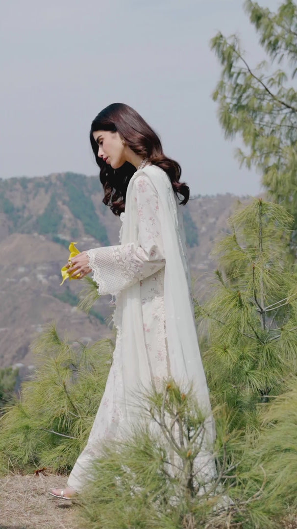 Qalamkar | Qlinekari Lawn | DC-13 Miri by Qalamkar - Designer Dress - Type: Ladies Clothes - Available at Sana Yasir - 100% Original