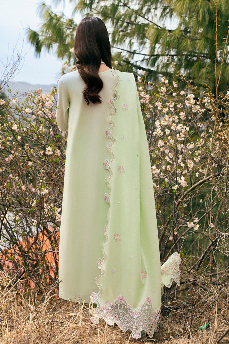 Qalamkar | Qlinekari Lawn | DC-14 Meline by Qalamkar - Designer Dress - Type: Ladies Clothes - Available at Sana Yasir - 100% Original