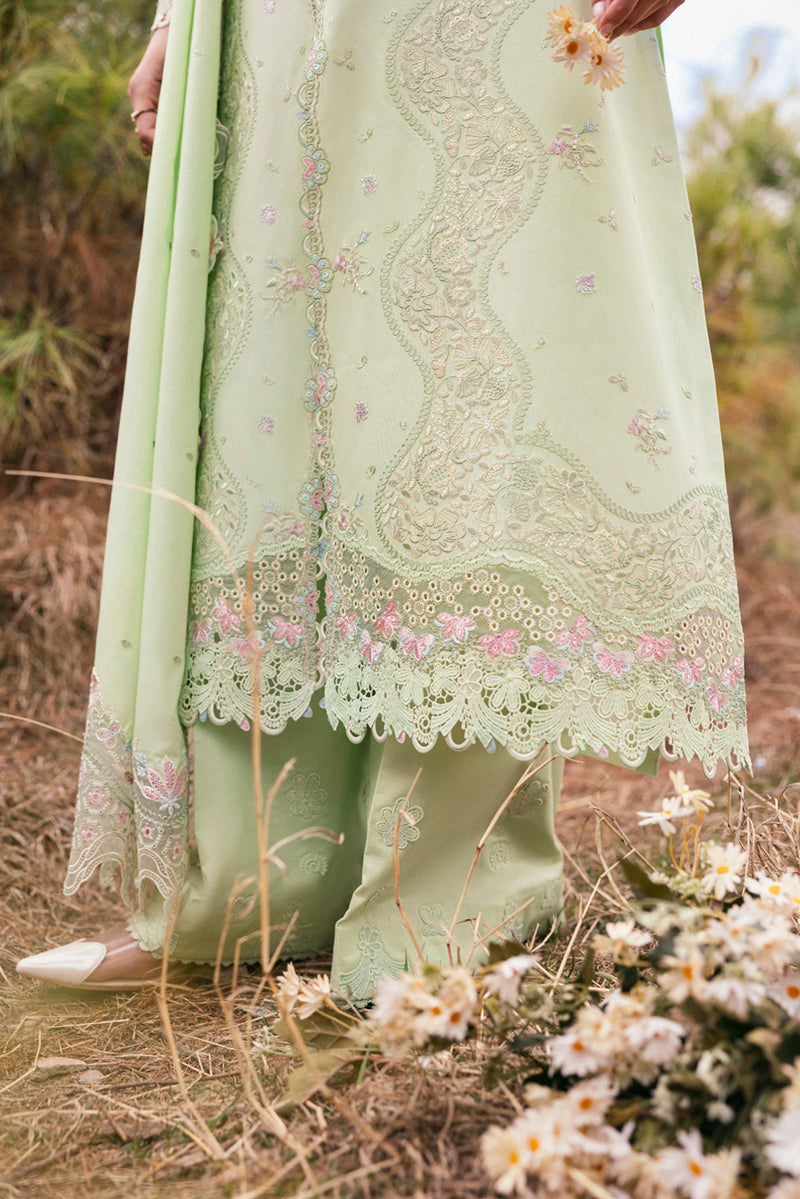 Qalamkar | Qlinekari Lawn | DC-14 Meline by Qalamkar - Designer Dress - Type: Ladies Clothes - Available at Sana Yasir - 100% Original