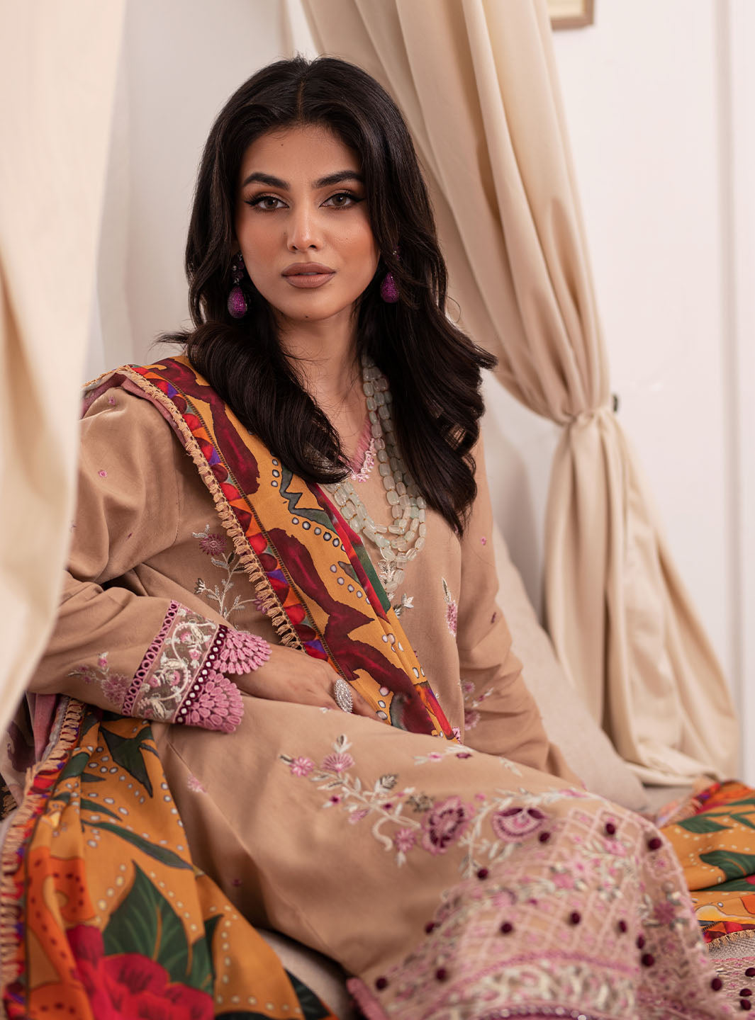 Roheenaz | Meraki Winter Collection | Blair by Roheenaz - Designer Dress - Type: Ladies Clothes - Available at Sana Yasir - 100% Original
