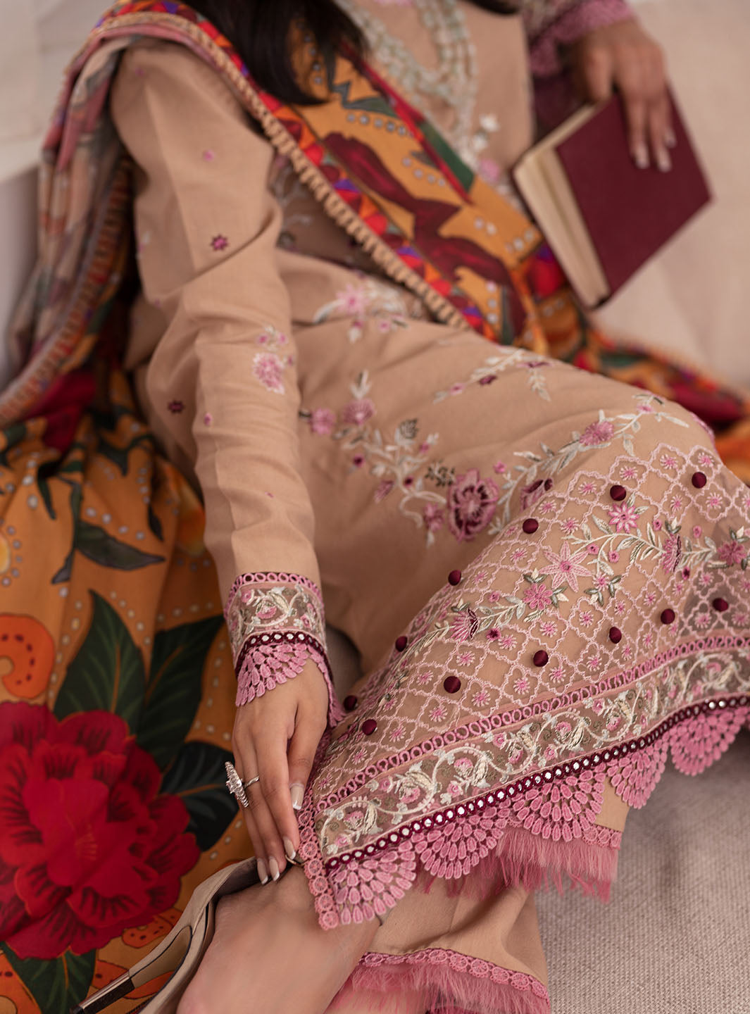 Roheenaz | Meraki Winter Collection | Blair by Roheenaz - Designer Dress - Type: Ladies Clothes - Available at Sana Yasir - 100% Original