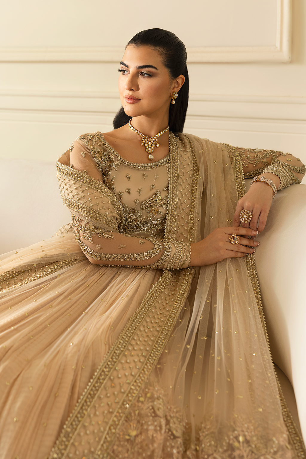 Raja Salahuddin | Jaana Wedding Formals 24 | Chashni by Raja Salahuddin - Designer Dress - Type: Ladies Clothes - Available at Sana Yasir - 100% Original