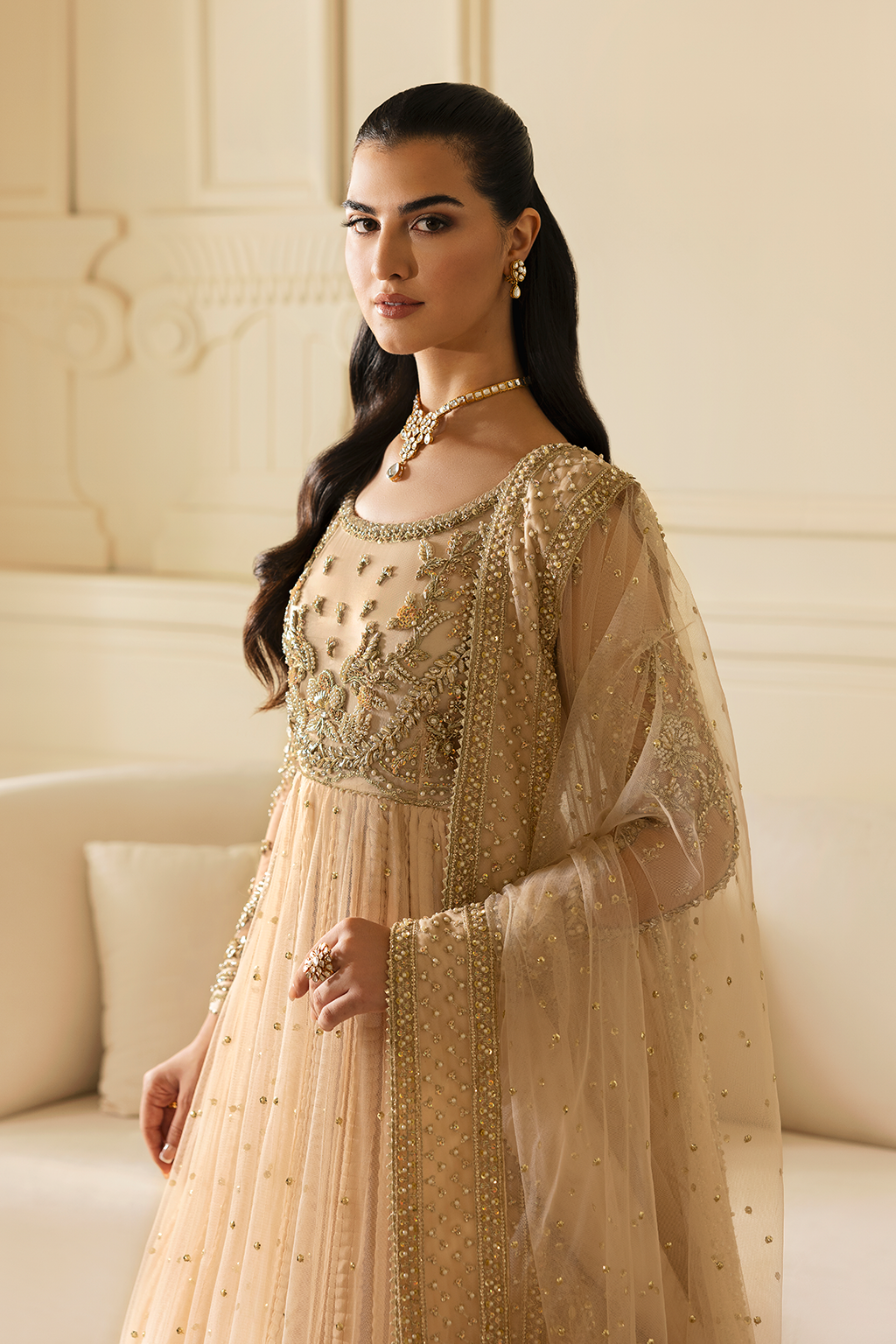 Raja Salahuddin | Jaana Wedding Formals 24 | Chashni by Raja Salahuddin - Designer Dress - Type: Ladies Clothes - Available at Sana Yasir - 100% Original
