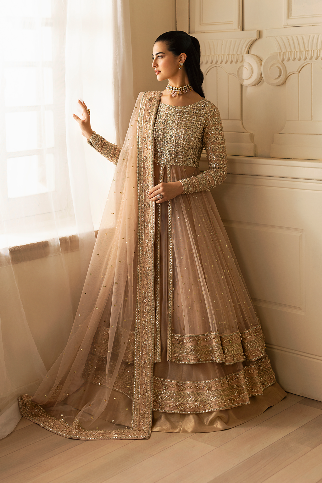 Raja Salahuddin | Jaana Wedding Formals 24 | Gajra by Raja Salahuddin - Designer Dress - Type: Ladies Clothes - Available at Sana Yasir - 100% Original