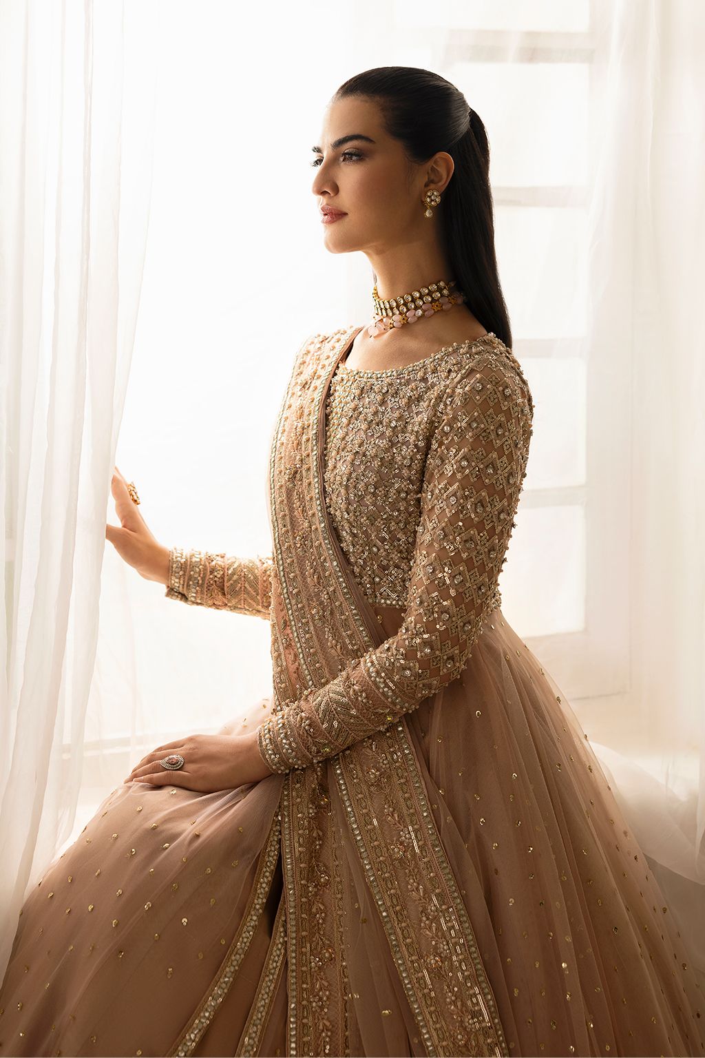 Raja Salahuddin | Jaana Wedding Formals 24 | Gajra by Raja Salahuddin - Designer Dress - Type: Ladies Clothes - Available at Sana Yasir - 100% Original