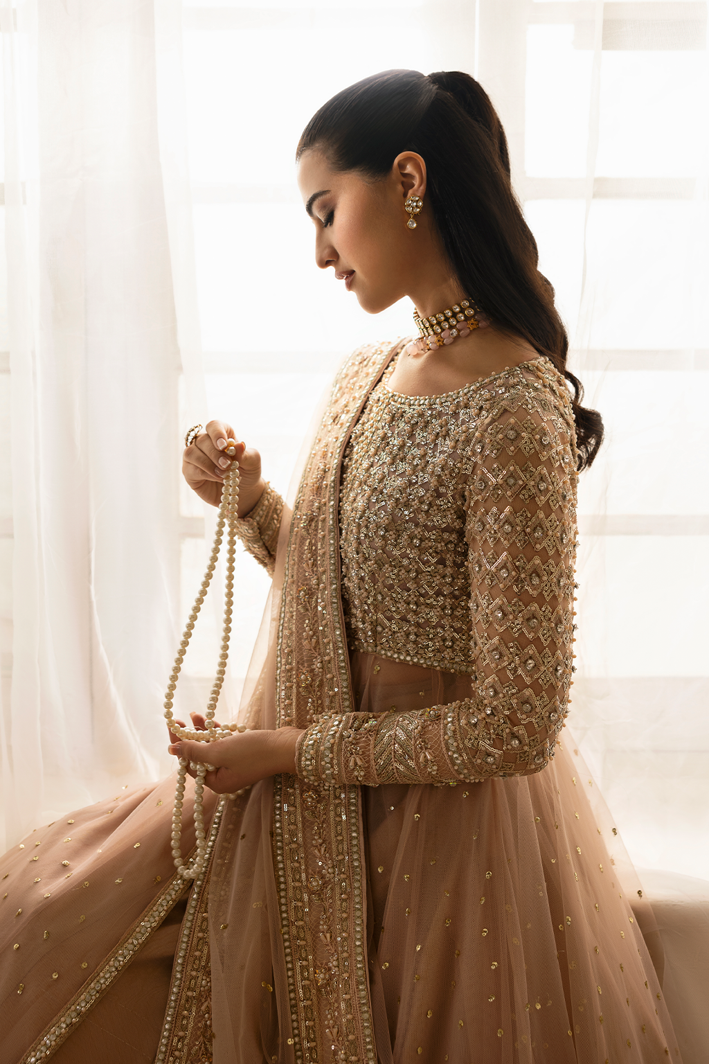 Raja Salahuddin | Jaana Wedding Formals 24 | Gajra by Raja Salahuddin - Designer Dress - Type: Ladies Clothes - Available at Sana Yasir - 100% Original