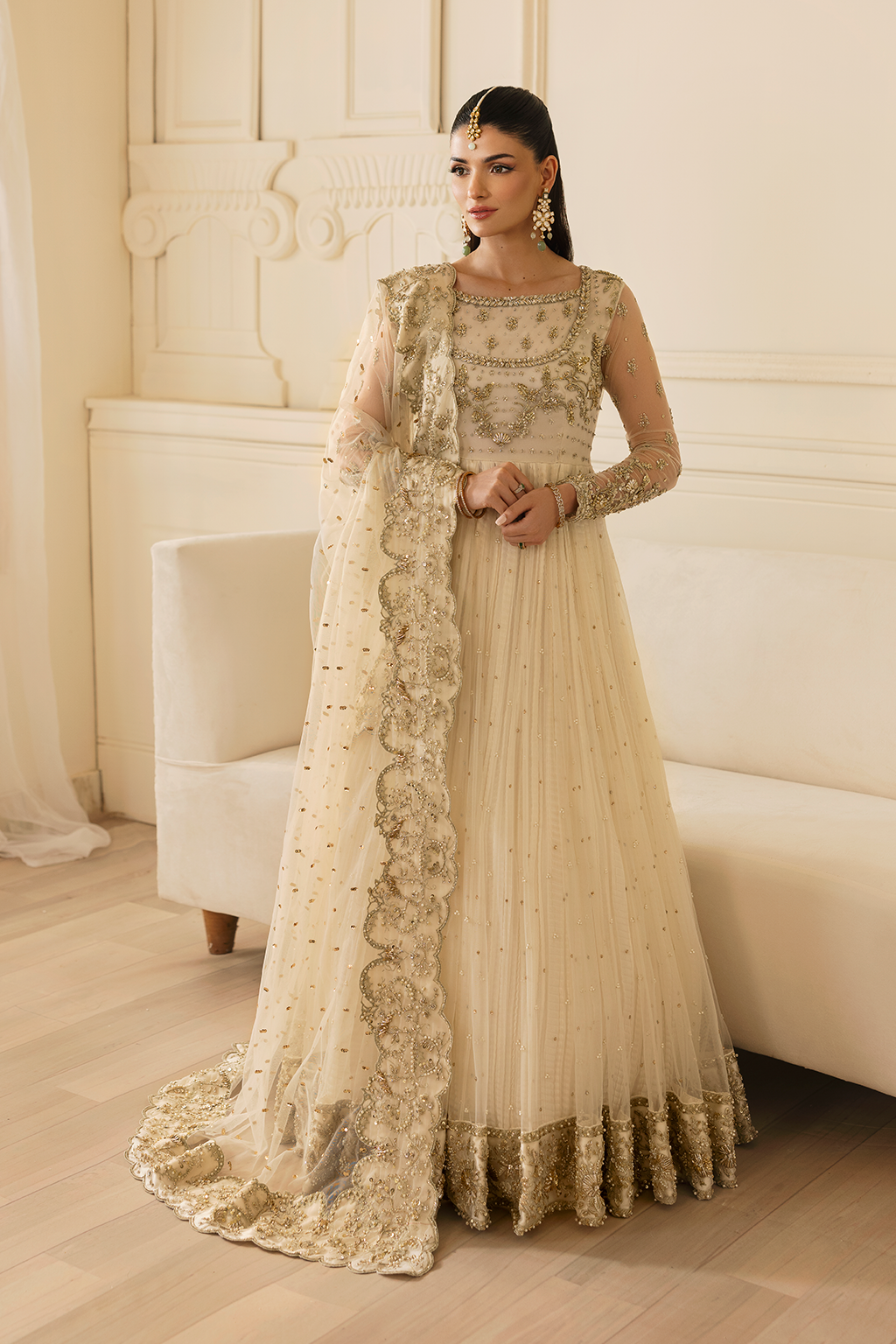 Raja Salahuddin | Jaana Wedding Formals 24 | Motia by Raja Salahuddin - Designer Dress - Type: Ladies Clothes - Available at Sana Yasir - 100% Original