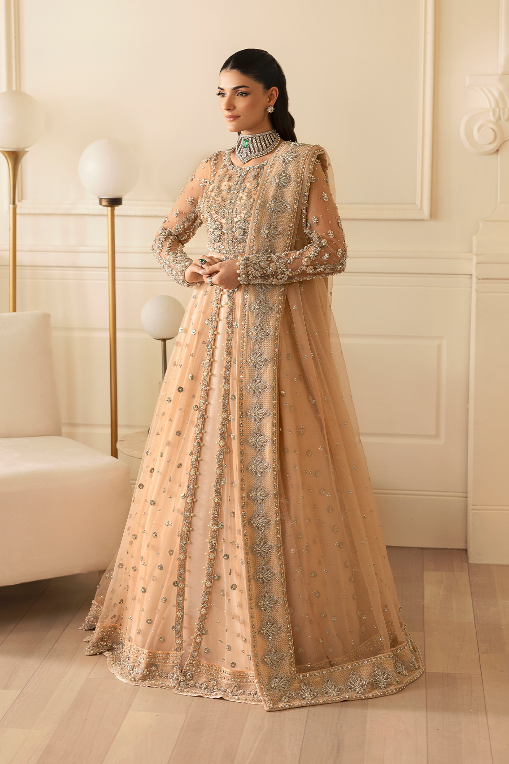 Raja Salahuddin | Jaana Wedding Formals 24 | Shirin by Raja Salahuddin - Designer Dress - Type: Ladies Clothes - Available at Sana Yasir - 100% Original