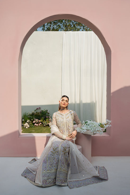 Raja Salahuddin | Love in Bloom | Moondust by Raja Salahuddin - Designer Dress - Type: Formal - Available at Sana Yasir - 100% Original