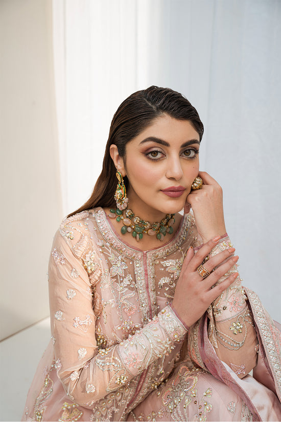 Raja Salahuddin | Love in Bloom | Rose Glow by Raja Salahuddin - Designer Dress - Type: Formal - Available at Sana Yasir - 100% Original