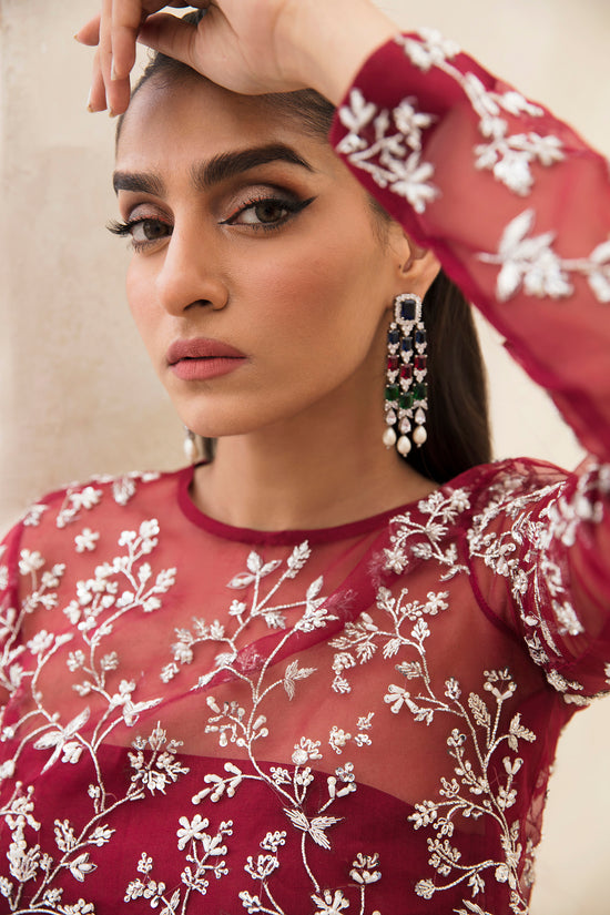Raja Salahuddin | The Wishlist | CHERRY by Raja Salahuddin - Designer Dress - Type: Formal - Available at Sana Yasir - 100% Original