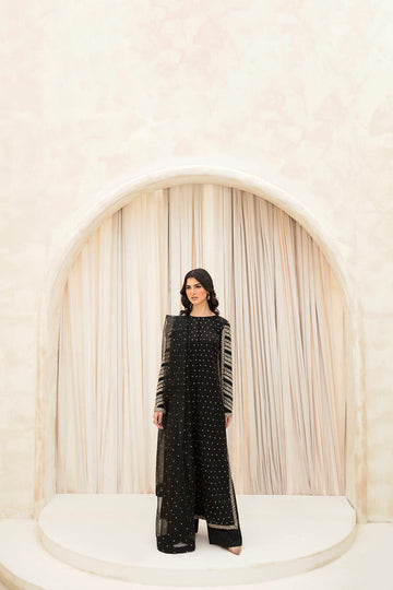 Raja Salahuddin | The Wishlist | NIGHT OWL by Raja Salahuddin - Designer Dress - Type: Formal - Available at Sana Yasir - 100% Original