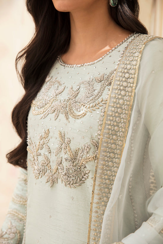 Raja Salahuddin | The Wishlist | PEPPERMINT by Raja Salahuddin - Designer Dress - Type: Formal - Available at Sana Yasir - 100% Original