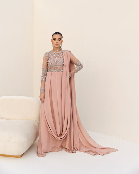 Raja Salahuddin | Wedding Formals | BRIA by Raja Salahuddin - Designer Dress - Type: Bridal - Available at Sana Yasir - 100% Original