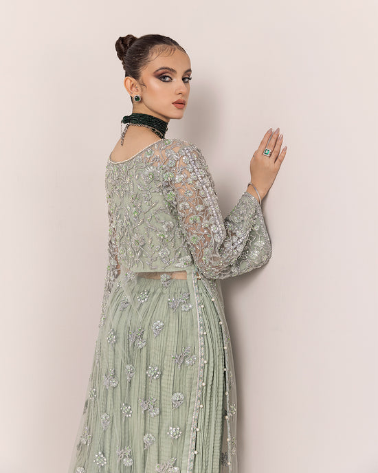 Raja Salahuddin | Wedding Formals | EVA by Raja Salahuddin - Designer Dress - Type: Bridal - Available at Sana Yasir - 100% Original