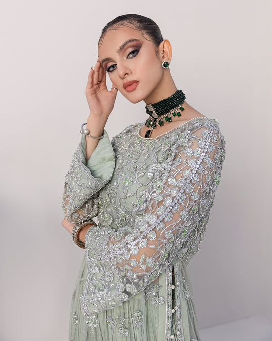 Raja Salahuddin | Wedding Formals | EVA by Raja Salahuddin - Designer Dress - Type: Bridal - Available at Sana Yasir - 100% Original
