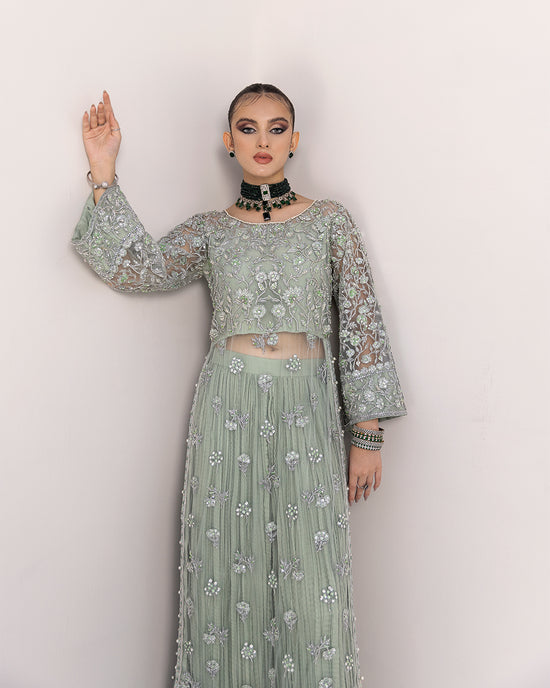 Raja Salahuddin | Wedding Formals | EVA by Raja Salahuddin - Designer Dress - Type: Bridal - Available at Sana Yasir - 100% Original