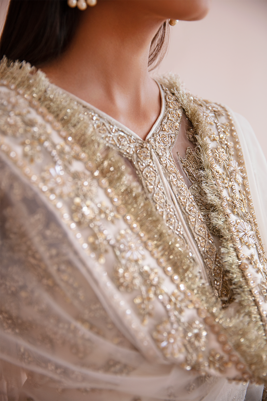 Raja Salahuddin | Wedding Formals | GAUHAR by Raja Salahuddin - Designer Dress - Type: Bridal - Available at Sana Yasir - 100% Original