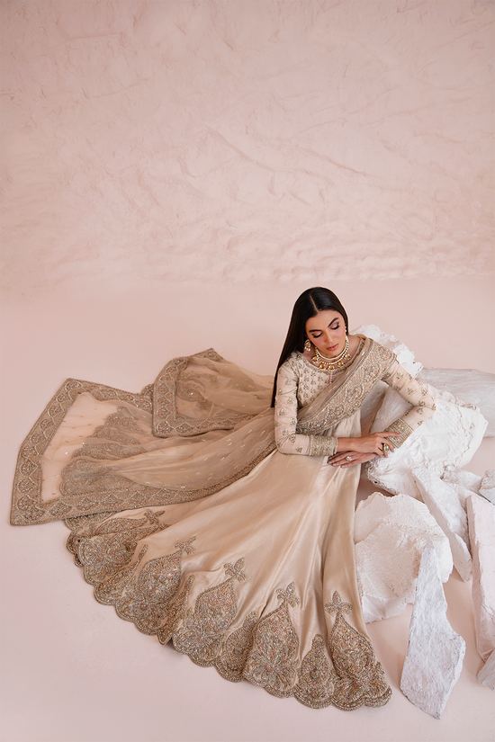 Raja Salahuddin | Wedding Formals | GULSHAN by Raja Salahuddin - Designer Dress - Type: Bridal - Available at Sana Yasir - 100% Original
