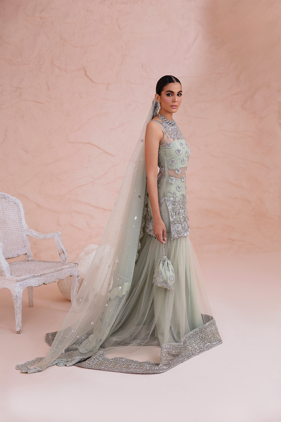 Raja Salahuddin | Wedding Formals | MAHJABEEN by Raja Salahuddin - Designer Dress - Type: Bridal - Available at Sana Yasir - 100% Original