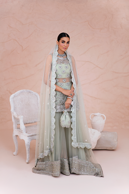 Raja Salahuddin | Wedding Formals | MAHJABEEN by Raja Salahuddin - Designer Dress - Type: Bridal - Available at Sana Yasir - 100% Original