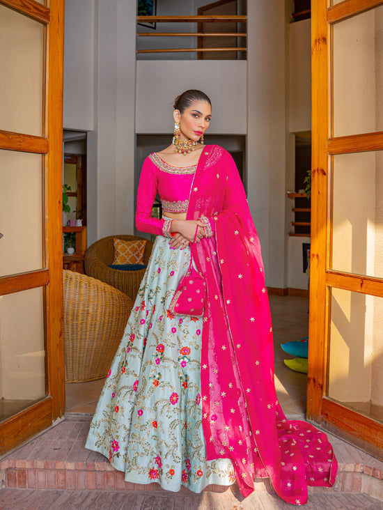 Raja Salahuddin | Wedding Formals | MAVI by Raja Salahuddin - Designer Dress - Type: Bridal - Available at Sana Yasir - 100% Original