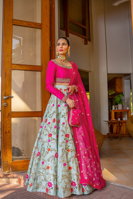Raja Salahuddin | Wedding Formals | MAVI by Raja Salahuddin - Designer Dress - Type: Bridal - Available at Sana Yasir - 100% Original