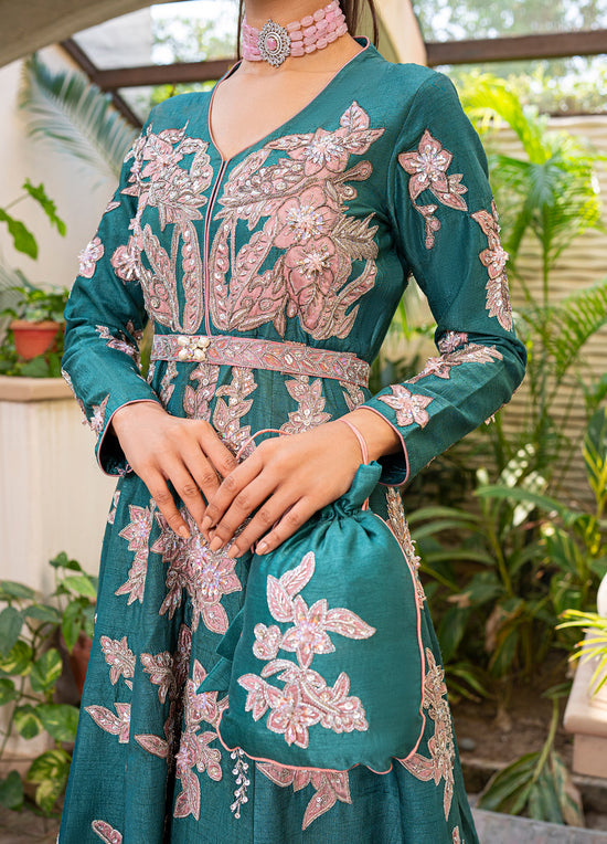 Raja Salahuddin | Wedding Formals | MEDUSA by Raja Salahuddin - Designer Dress - Type: Bridal - Available at Sana Yasir - 100% Original