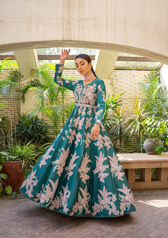 Raja Salahuddin | Wedding Formals | MEDUSA by Raja Salahuddin - Designer Dress - Type: Bridal - Available at Sana Yasir - 100% Original