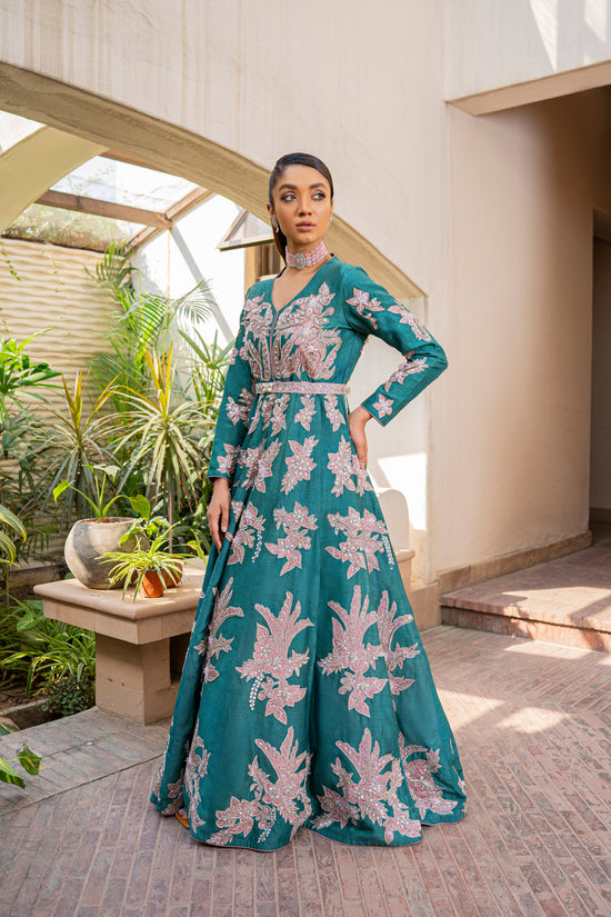 Raja Salahuddin | Wedding Formals | MEDUSA by Raja Salahuddin - Designer Dress - Type: Bridal - Available at Sana Yasir - 100% Original