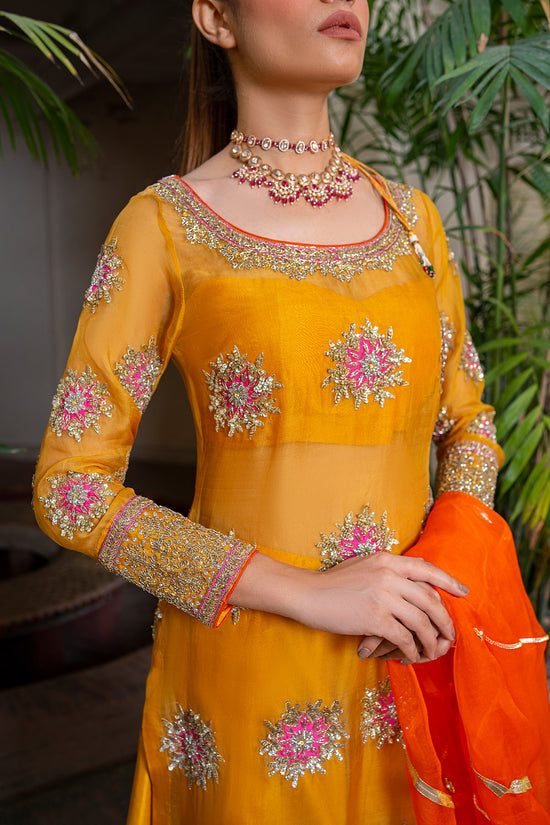Raja Salahuddin | Wedding Formals | MOH by Raja Salahuddin - Designer Dress - Type: Formal - Available at Sana Yasir - 100% Original