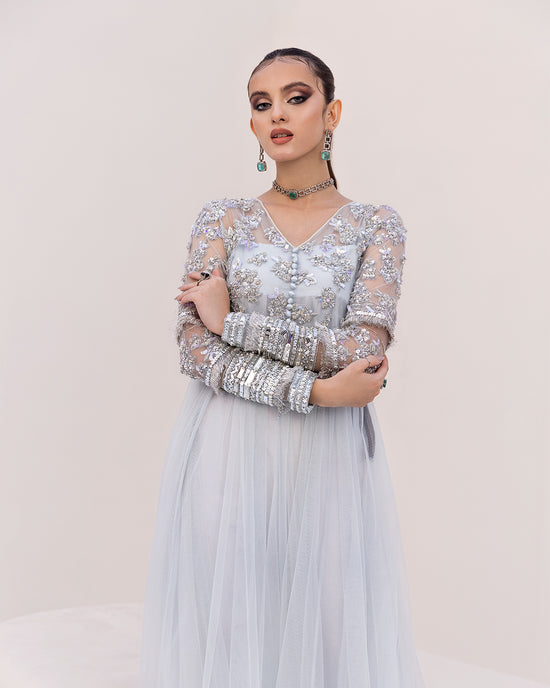Raja Salahuddin | Wedding Formals | SERENA by Raja Salahuddin - Designer Dress - Type: Bridal - Available at Sana Yasir - 100% Original