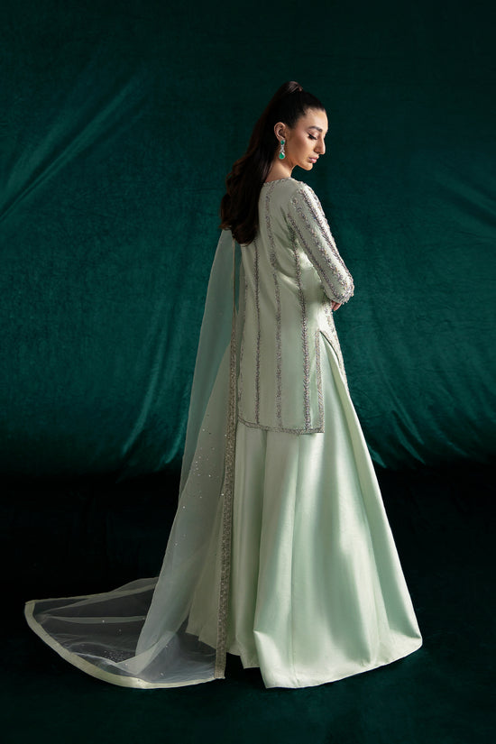 Raja Salahuddin | Wedding Formals | WILD MINT by Raja Salahuddin - Designer Dress - Type: Formal - Available at Sana Yasir - 100% Original