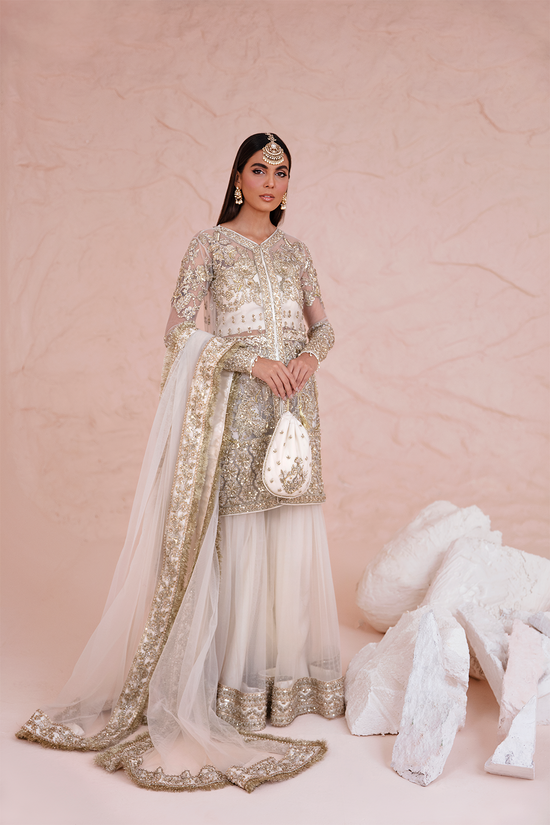 Raja Salahuddin | Wedding Formals | ZAHGUL by Raja Salahuddin - Designer Dress - Type: Bridal - Available at Sana Yasir - 100% Original