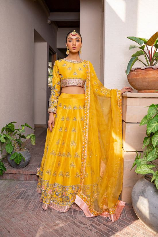 Raja Salahuddin | Wedding Formals | ZEB by Raja Salahuddin - Designer Dress - Type: Bridal - Available at Sana Yasir - 100% Original