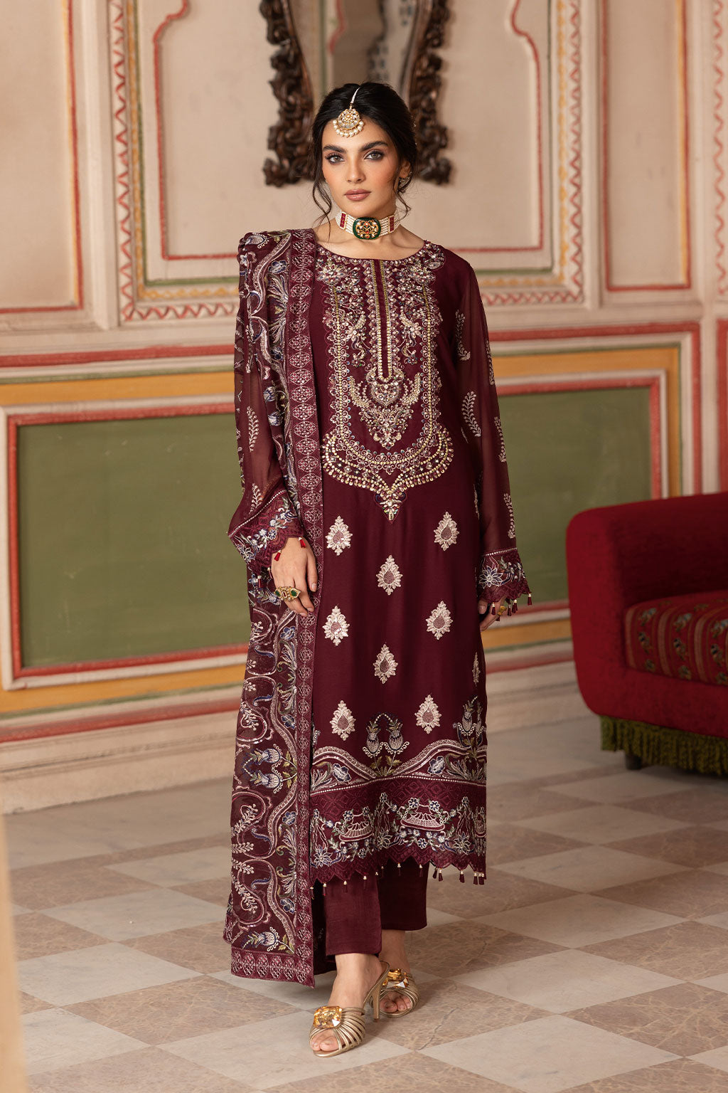 Ramsha | Dastan Formals | T-301 by Ramsha - Designer Dress - Type: Ladies Clothes - Available at Sana Yasir - 100% Original