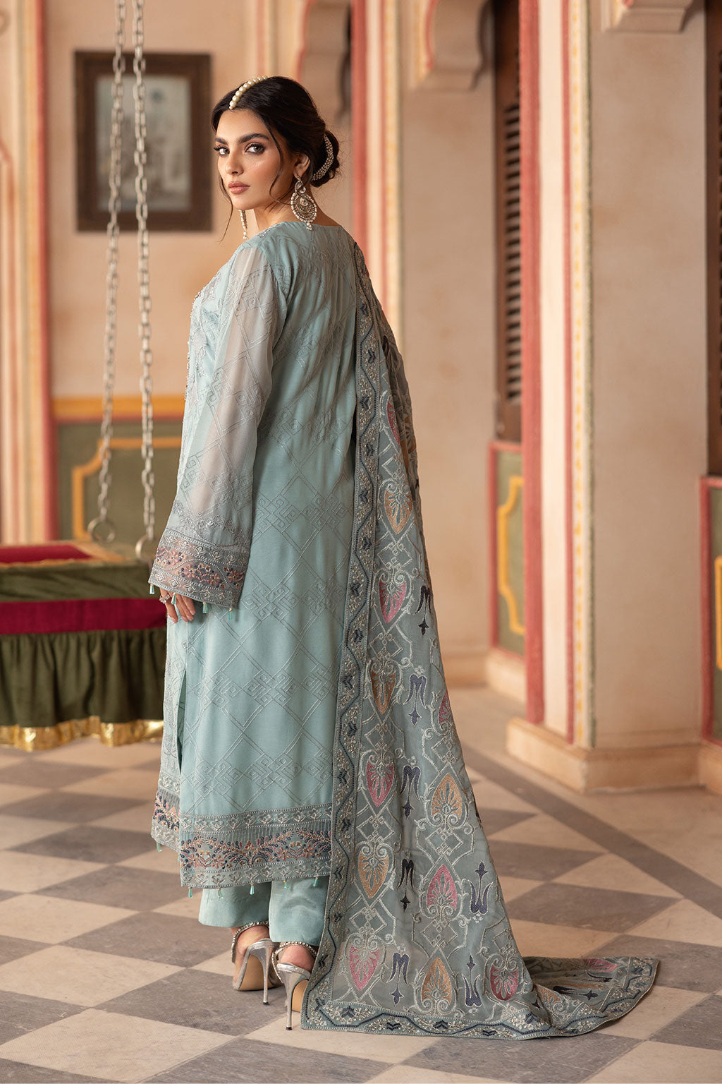 Ramsha | Dastan Formals | T-302 by Ramsha - Designer Dress - Type: Ladies Clothes - Available at Sana Yasir - 100% Original