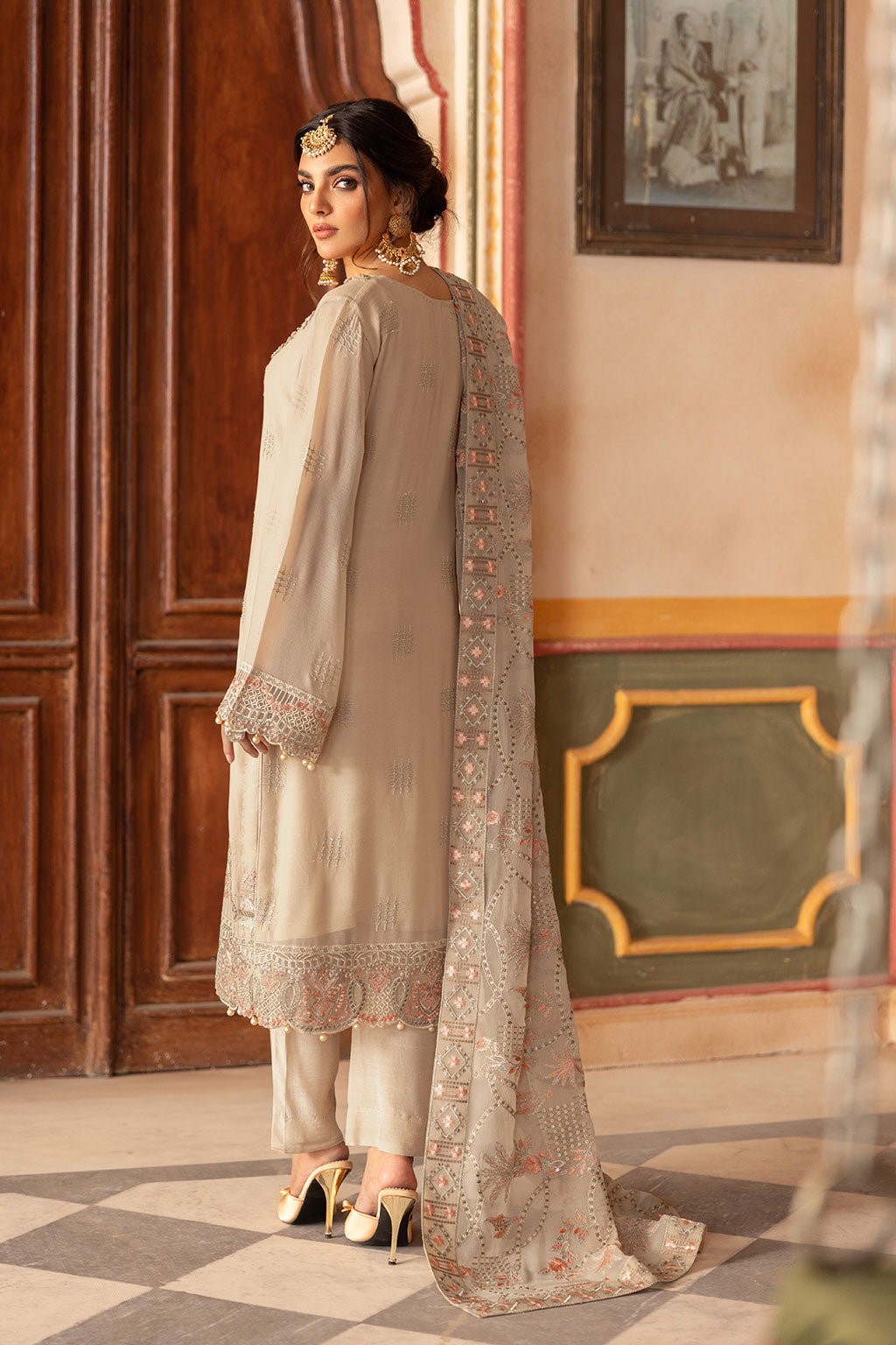 Ramsha | Dastan Formals | T-305 by Ramsha - Designer Dress - Type: Ladies Clothes - Available at Sana Yasir - 100% Original
